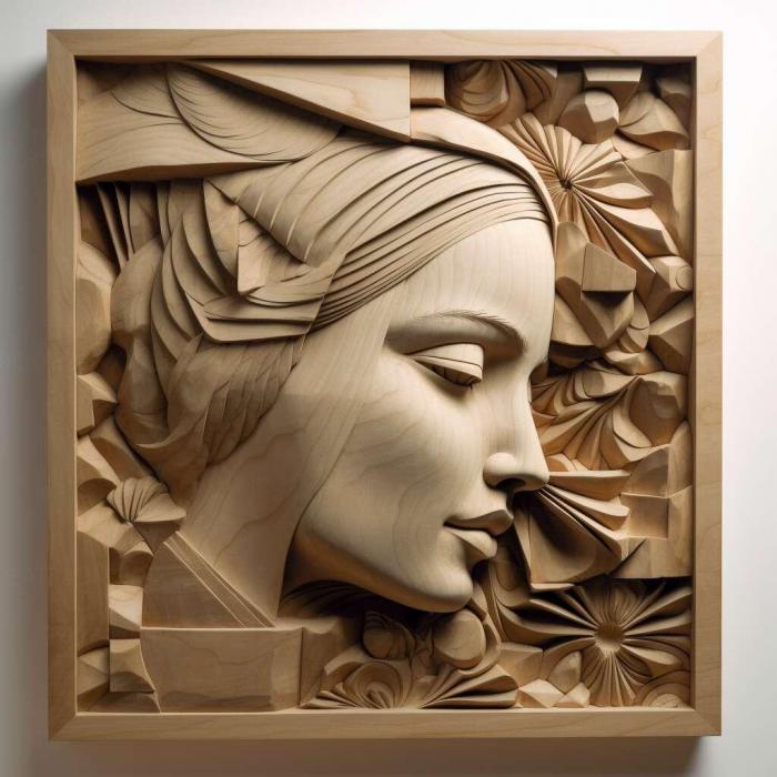 نموذج ثلاثي الأبعاد لآلة CNC 3D Art 